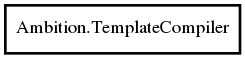 Object hierarchy for TemplateCompiler